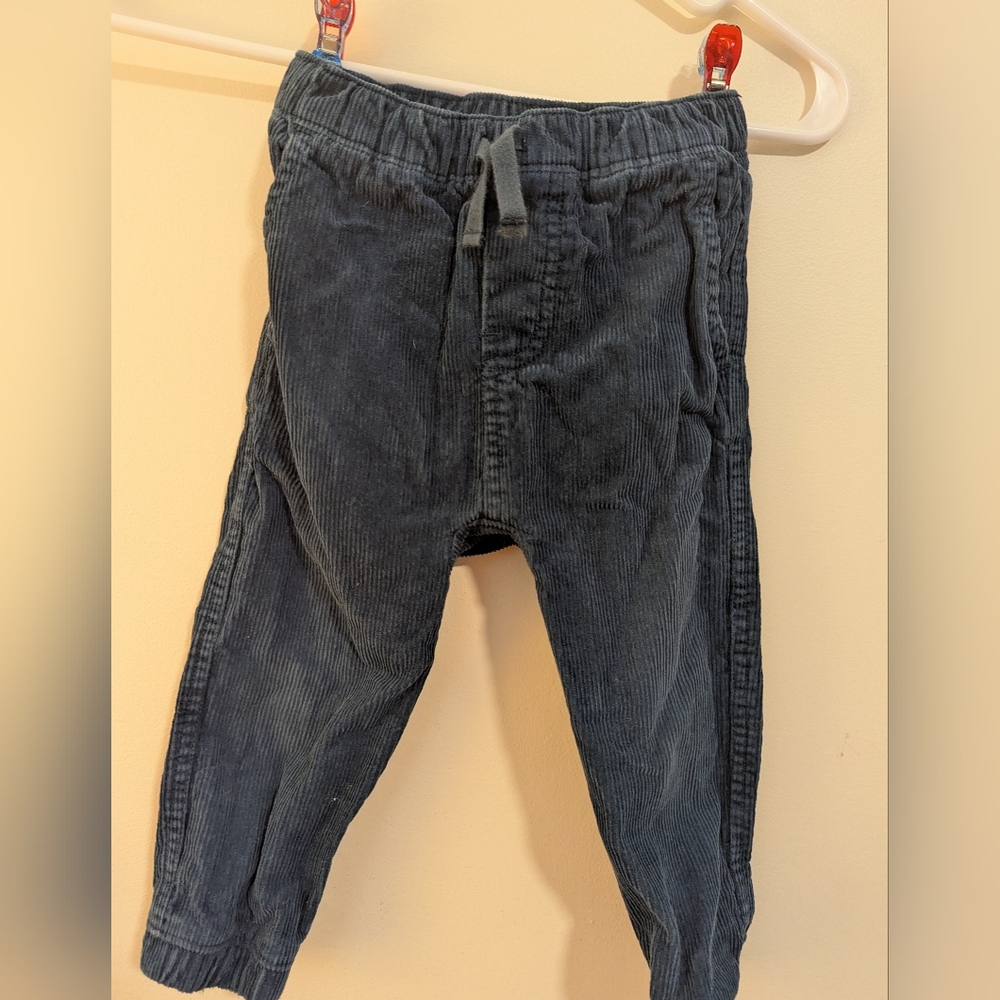 Kids Corduroy Pants - Navy
